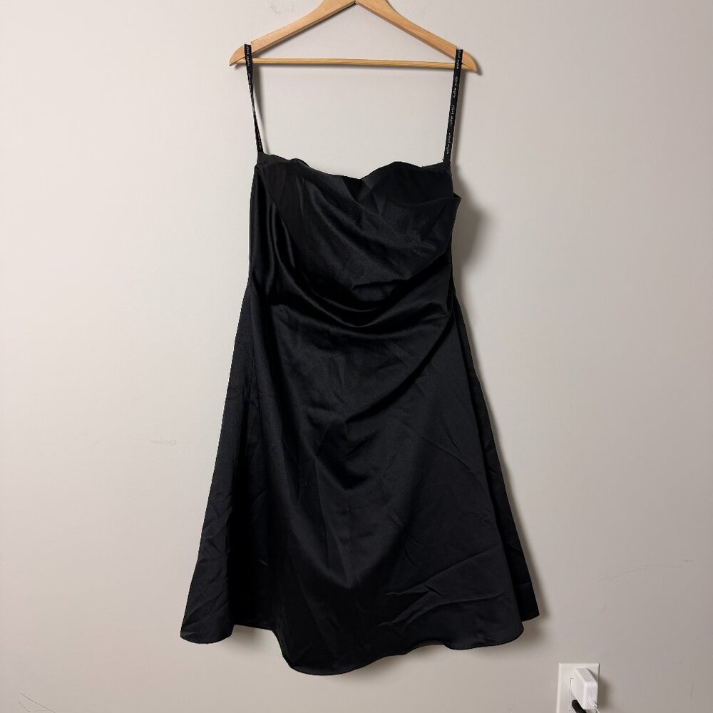 2/$30 Alfred Angelo Strapless Satin Dress Large